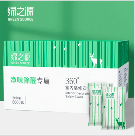 绿之源360°室内装修安全卫士升级版活性碳包 6000g