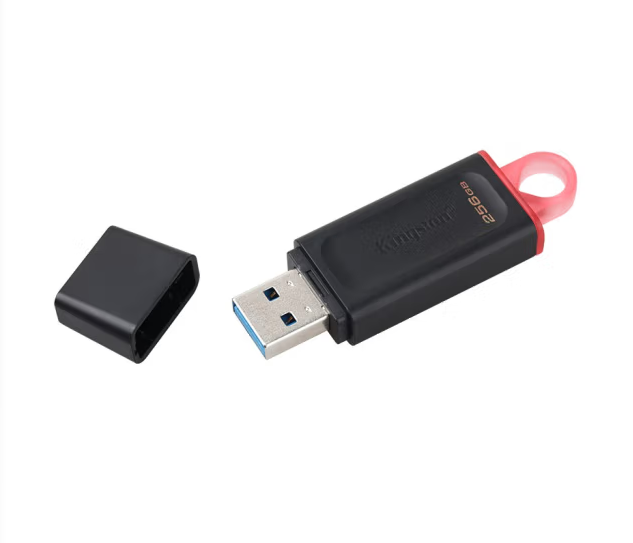 金士顿（Kingston）256GB USB3.2 Gen 1 U盘 DTX 时尚设计 轻巧便携
